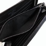 Jimmy Choo Black Leather Long Wallet (Bi-Fold) (Pre-Owned)