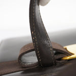 Salvatore Ferragamo Brown Leather Handbag (Pre-Owned)