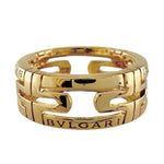 Bvlgari Gold Yellow Gold (18K) Band Ring (Pre-Owned)