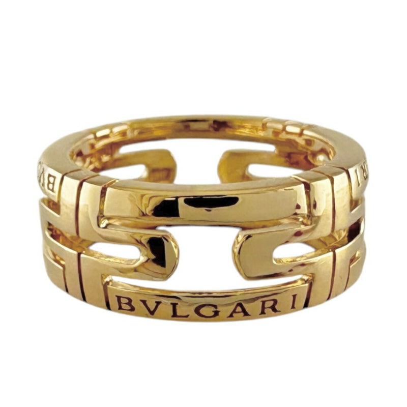 Bvlgari Gold Yellow Gold (18K) Band Ring (Pre-Owned)