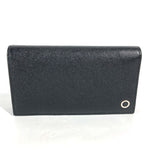 Bvlgari Black Leather Long Wallet (Bi-Fold) (Pre-Owned)