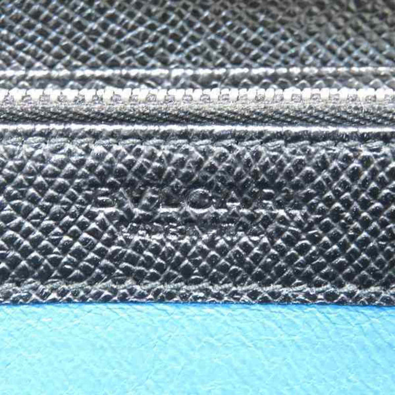 Bvlgari Bvlgari Bvlgari Black Leather Long Wallet (Bi-Fold) (Pre-Owned)