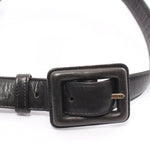 Chanel Black Leather Fanny Pack (Pre-Owned)