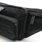 Prada Black Nero Nylon Fanny Pack Pouch (Pre-Owned)