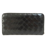 Bottega Veneta Intrecciato Black Intrecciato Coin Purse/Coin Case (Pre-Owned)