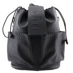 Fendi Black Leather Backpack (Pre-Owned)