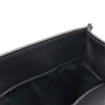 Bottega Veneta Black Leather Clutch Bag (Pre-Owned)