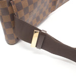 Louis Vuitton Brown Coated Canvas Pvc Fanny Pack (Pre-Owned)