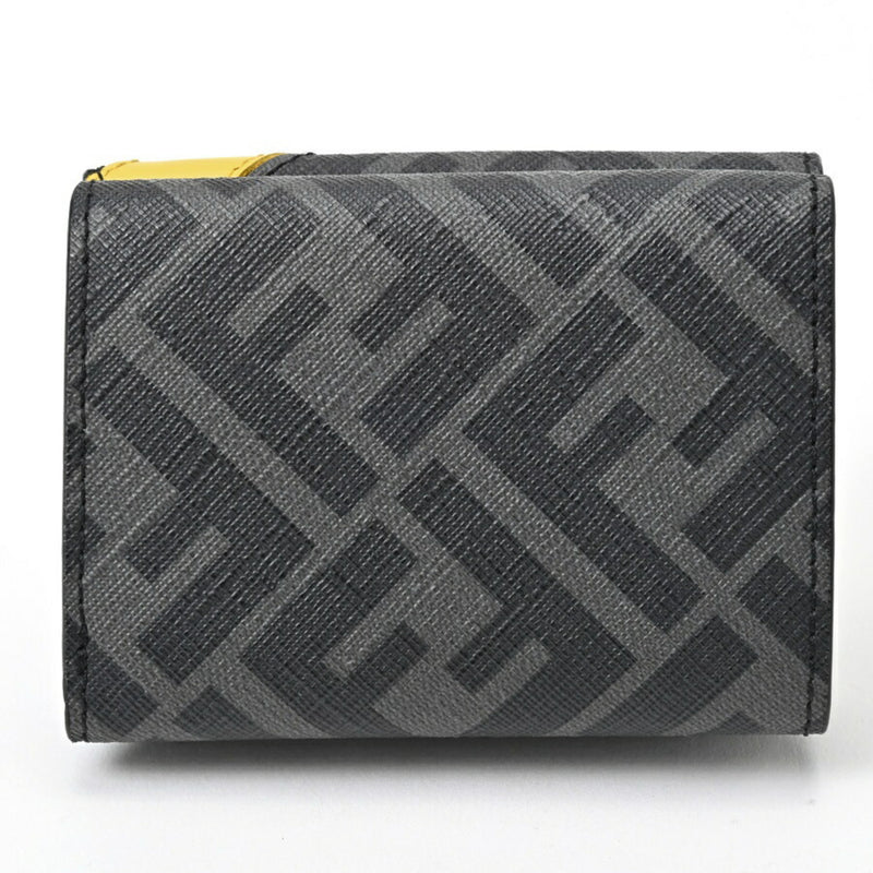 Fendi Black Fabric Wallet (Tri-Fold) (Pre-Owned)