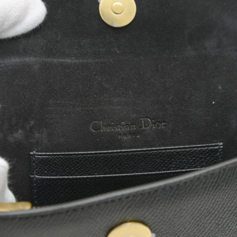 Christian Dior Black Leather Fanny Pack (Pre-Owned)