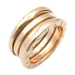 Bvlgari Gold Pink Gold (18K) Band Ring (Pre-Owned)