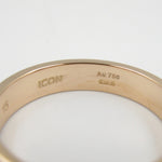 Gucci Gold Pink Gold (18K) Band Ring (Pre-Owned)