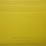 Bottega Veneta Yellow Leather Bill Wallet (Bi-Fold) (Pre-Owned)