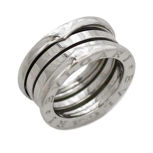 Bvlgari White Gold White Gold (18K) Band Ring (Pre-Owned)