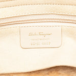 Salvatore Ferragamo Beige Pink Leather Shoulder Bag (Pre-Owned)