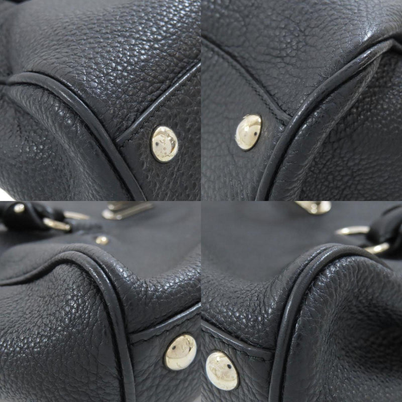 Salvatore Ferragamo Black Leather Tote Bag (Pre-Owned)