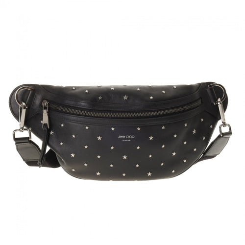 Jimmy Choo Black Leather Fanny Pack (Pre-Owned)