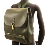 Louis Vuitton Episea Green Taiga Leather Backpack (Pre-Owned)