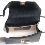 Valextra Black Leather Shoulder Bag (Pre-Owned)