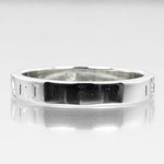 Bvlgari White Gold White Gold (18K) Band Ring (Pre-Owned)