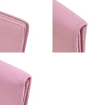 Bvlgari Pink Leather Long Wallet (Bi-Fold) (Pre-Owned)