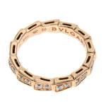 Bvlgari Serpenti Pink Gold Pink Gold (18K) Band Ring (Pre-Owned)