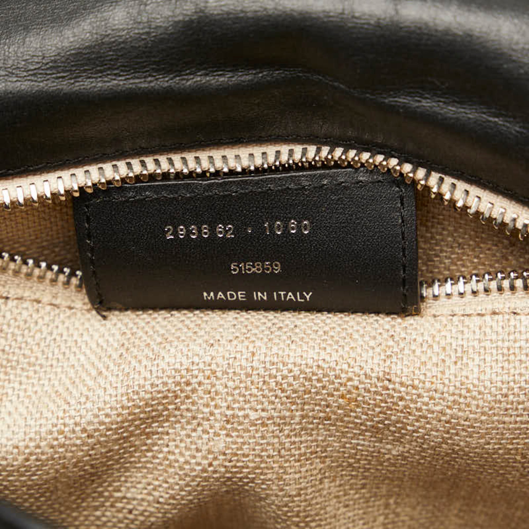 Balenciaga Beige Black Leather Canvas Shoulder Bag (Pre-Owned)