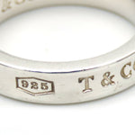 Tiffany Silver Silver 925 Band Ring (Pre-Owned)