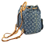 Louis Vuitton Blue Monogram Denim Backpack (Pre-Owned)