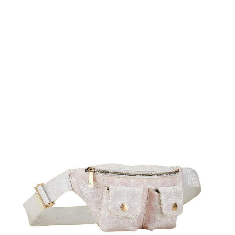 Chanel Pink Canvas Fanny Pack (Pre-Owned)