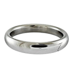 Van Cleef & Arpels Silver Platinum 950 Band Ring (Pre-Owned)