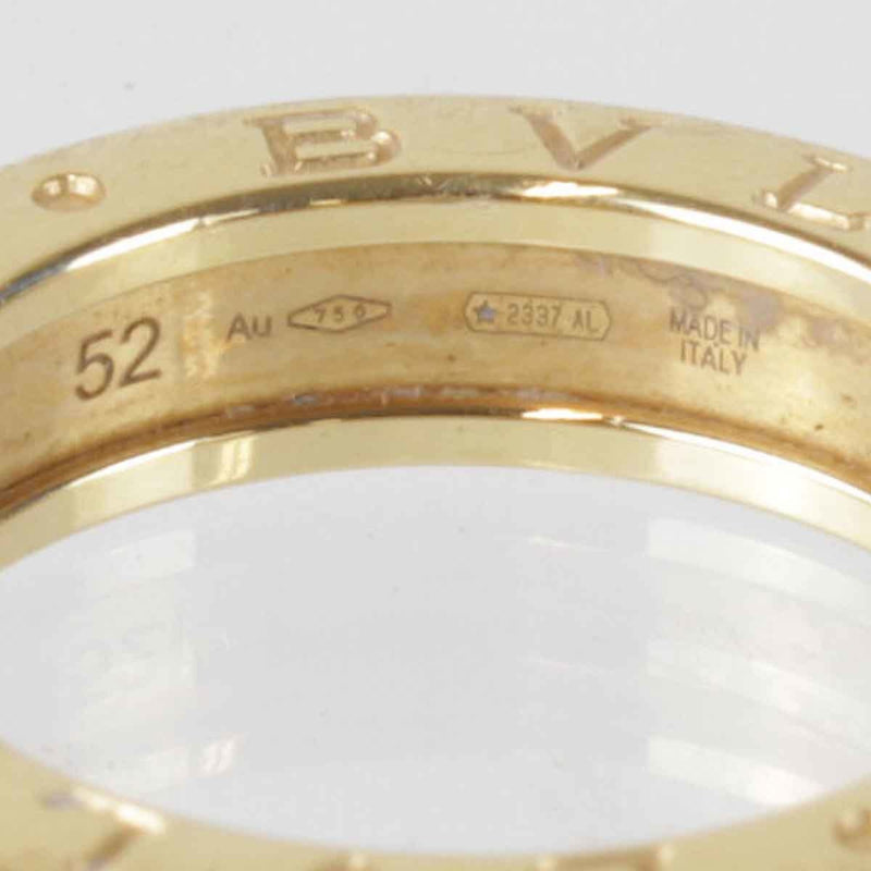 Bvlgari Gold Gold (18K) Band Ring (Pre-Owned)