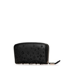 Jimmy Choo Black Leather Coin Purse/Coin Case (Pre-Owned)