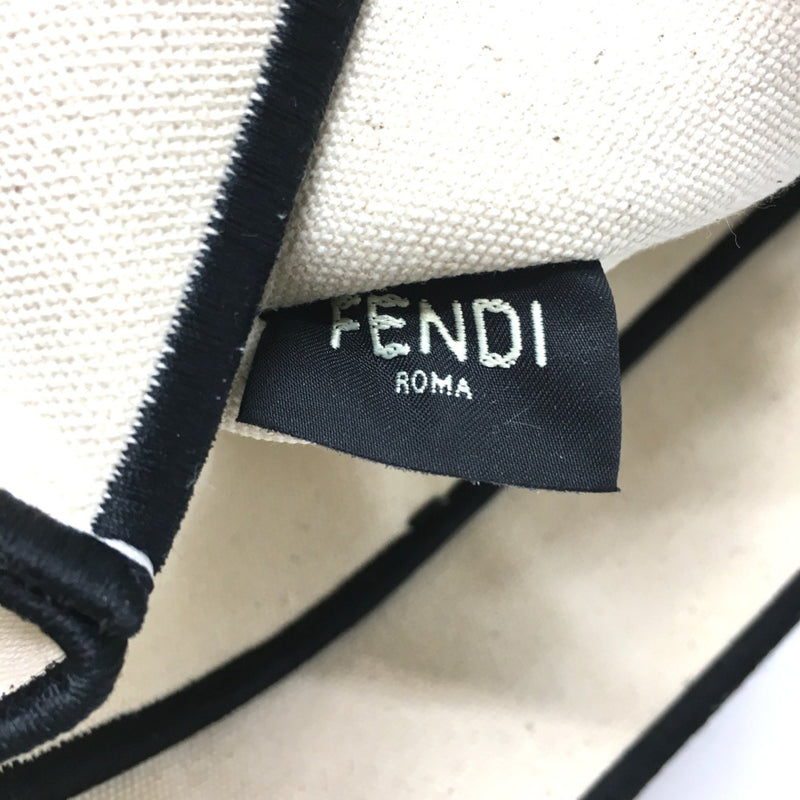 Fendi Beige Cloth Tote Bag (Pre-Owned)