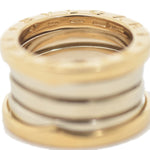 Bvlgari B.Zero1 White Gold Yellow Gold White Gold (18K) Yellow Gold (18K) Band Ring (Pre-Owned)