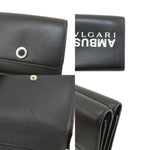 Bvlgari Black Leather Wallet (Bi-Fold) (Pre-Owned)