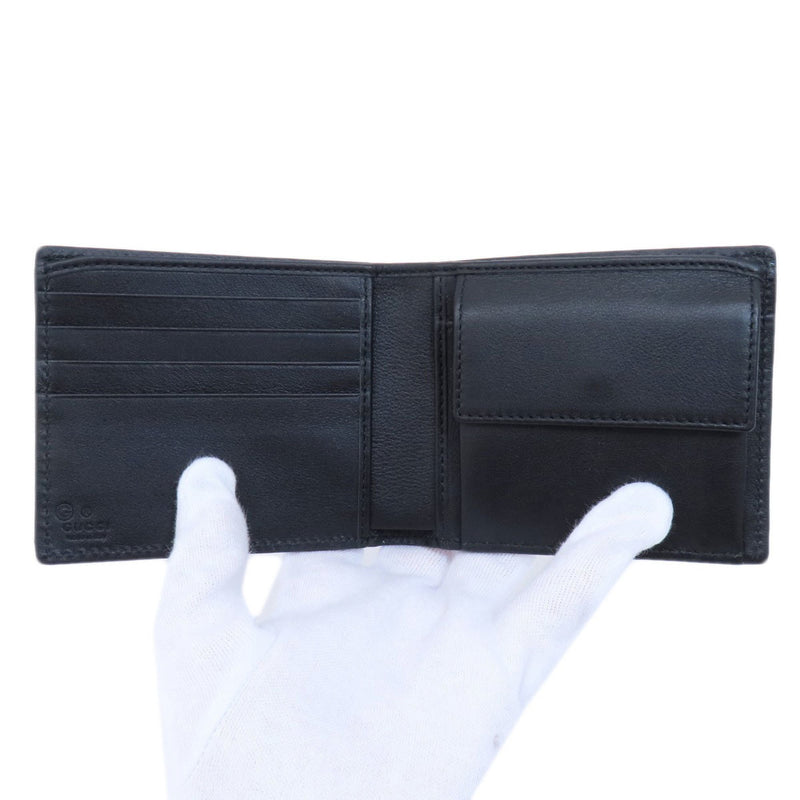 Gucci Black Leather Wallet (Bi-Fold) (Pre-Owned)