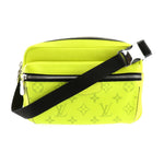 Louis Vuitton Black Jaune Yellow Taigarama Fanny Pack Sling Bag (Pre-Owned)