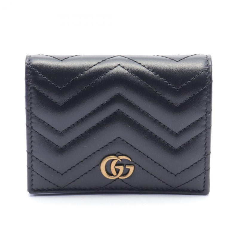 Gucci Black Leather Wallet (Bi-Fold)