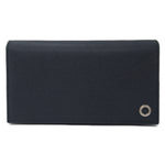 Bvlgari Blue Leather Long Wallet (Bi-Fold)