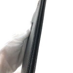 Bvlgari Black Leather Long Wallet (Bi-Fold) (Pre-Owned)