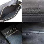 Bvlgari Black Leather Long Wallet (Bi-Fold) (Pre-Owned)