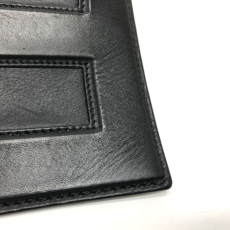 Fendi Black Leather Clutch Bag (Pre-Owned)