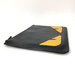 Fendi Black Leather Clutch Bag (Pre-Owned)