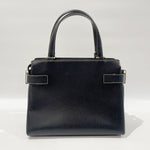 Salvatore Ferragamo Black Leather Handbag (Pre-Owned)