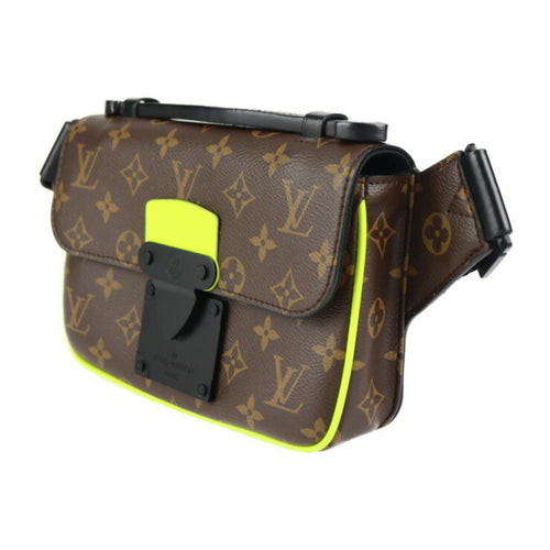 Louis Vuitton Black Brown Monogram Yellow Monogram Fanny Pack Pouch (Pre-Owned)