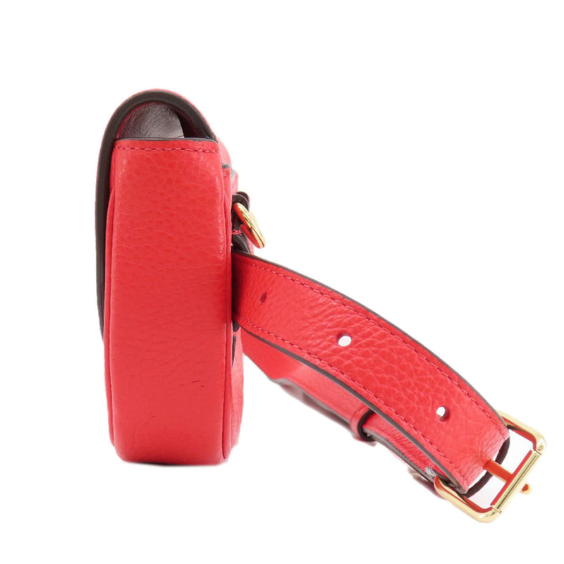 Coach Red Color Leather Fanny Pack (Pre-Owned)