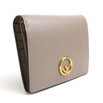 Fendi Beige Leather Wallet (Bi-Fold) (Pre-Owned)