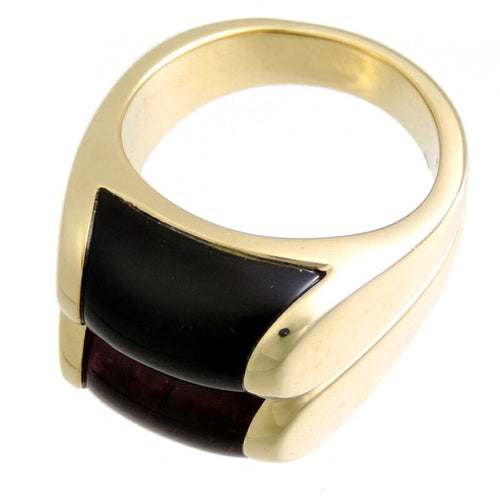 Bvlgari Yellow Yellow Gold (18K) Band Ring (Pre-Owned)