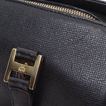 Mcm Black Leather Handbag (Pre-Owned)